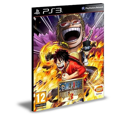 One Piece Pirate Warriors 3  PS3  PSN  MÍDIA DIGITAL