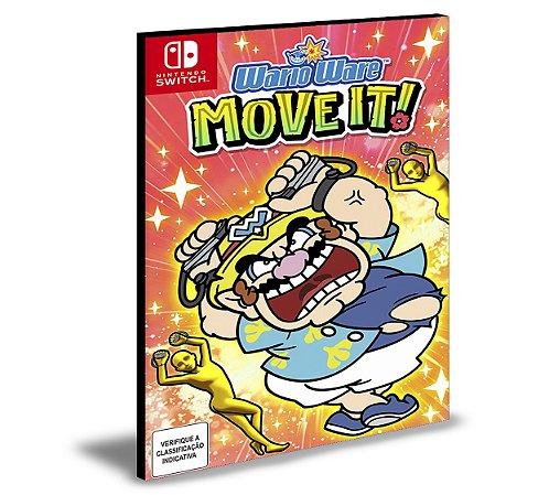 WarioWare Move It! Nintendo Switch Mídia Digital