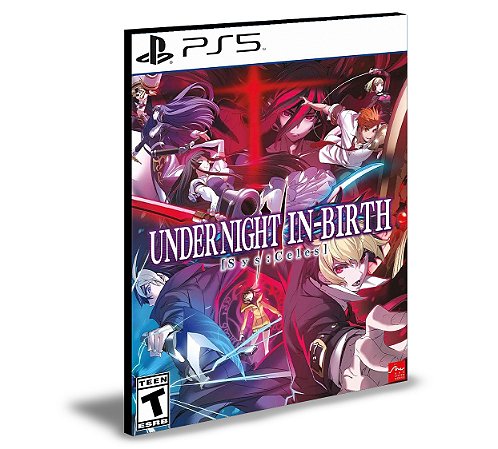 UNDER NIGHT IN-BIRTH II Sys:Celes Ps5 Psn Mídia Digital