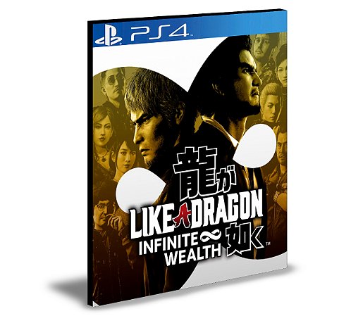 Like a Dragon Infinite Wealth PS4 PSN MÍDIA DIGITAL