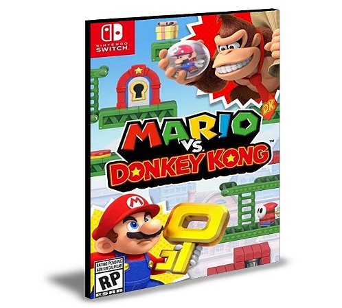 Mario vs. Donkey Kong Nintendo Switch Mídia Digital