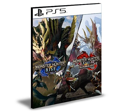 Monster Hunter Rise + Sunbreak Ps5 Psn Mídia Digital