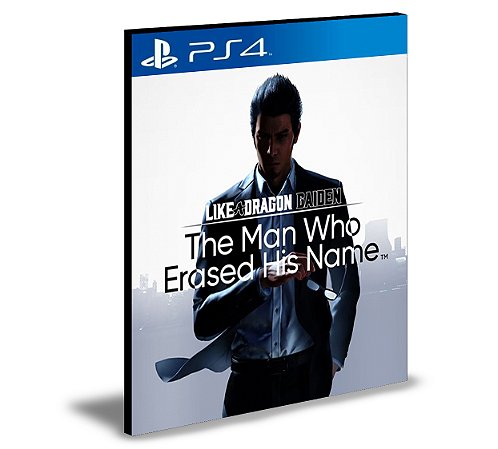 Like a Dragon Gaiden The Man Who Erased His Name PS4 PSN Mídia Digital