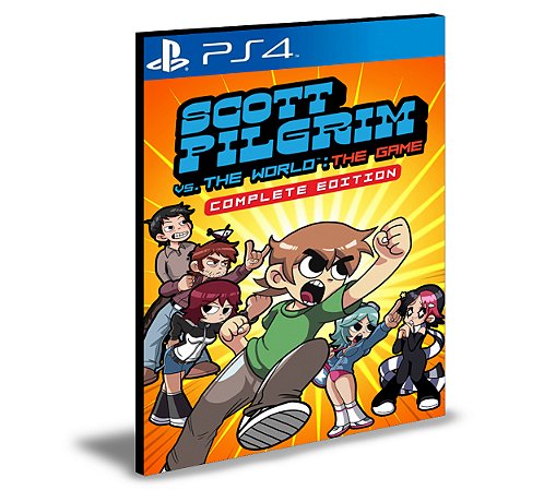 Scott Pilgrim vs. The World The Game – Complete Edition Ps4 e Ps5 Psn Mídia Digital