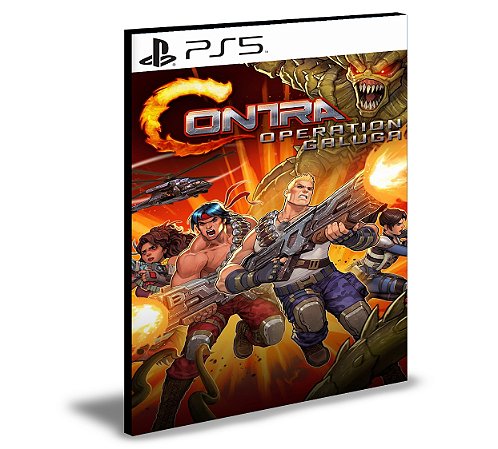 Contra Operation Galuga Ps5 Psn Mídia Digital