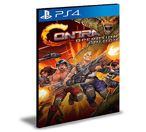 Contra Operation Galuga Ps4 Psn Mídia Digital