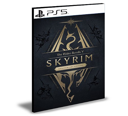 The Elder Scrolls V Skyrim Anniversary Edition Ps5 Psn Mídia Digital