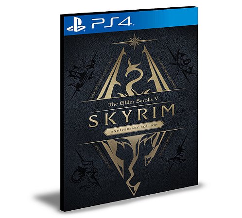 The Elder Scrolls V Skyrim Anniversary Edition Ps4 Psn Mídia Digital