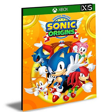 Sonic Origins  Xbox One e Xbox Series X|S Mídia Digital