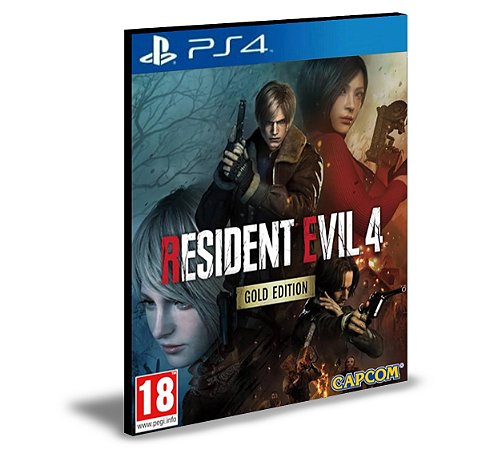 Resident Evil 4 Gold Edition  PS4 Mídia Digital