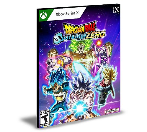 DRAGON BALL Sparking! ZERO XBOX SERIES X|S Mídia Digital