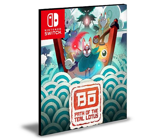 Bō Path of the Teal Lotus Nintendo Switch Mídia Digital