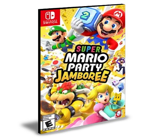 Super Mario Party Jamboree Nintendo Switch Mídia Digital