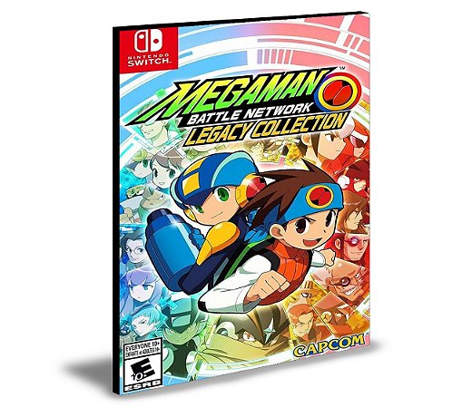 Mega Man Battle Network Legacy Collection Vol. 1 Nintendo Switch Mídia Digital