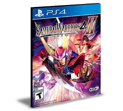 SAMURAI WARRIORS 4-II Ps4 e Ps5 Mídia Digital
