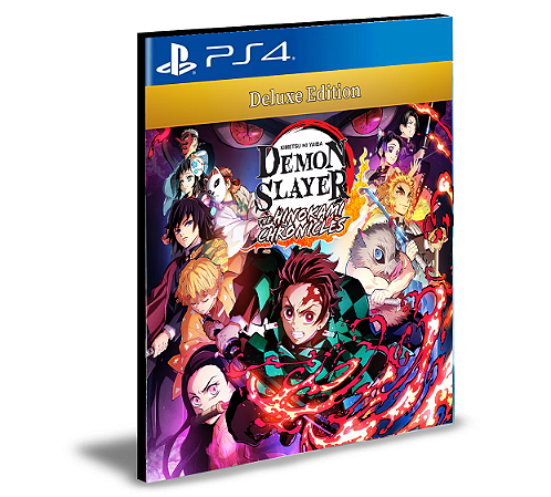 Demon Slayer -Kimetsu no Yaiba- The Hinokami Chronicles Deluxe Edition PS4 MÍDIA DIGITAL