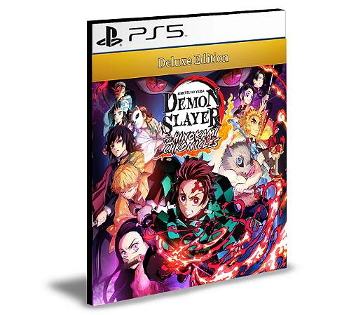 Demon Slayer -Kimetsu no Yaiba- The Hinokami Chronicles Deluxe Edition PS5 MÍDIA DIGITAL