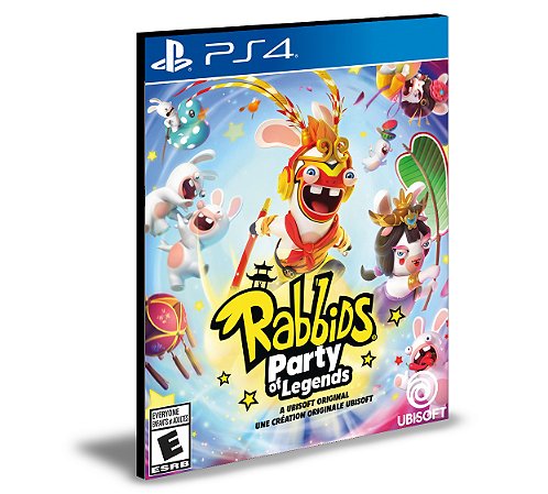 Rabbids Party of Legends Ps4 e Ps5 Mídia Digital