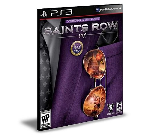 Saints Row Iv Ps3 Mídia Digital