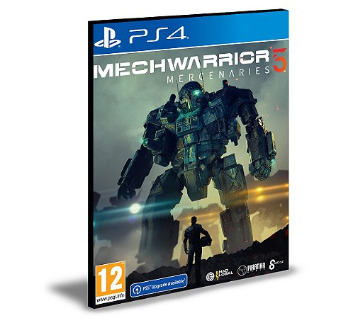 MechWarrior 5 Mercenaries Ps4 e PS5 Mídia Digital