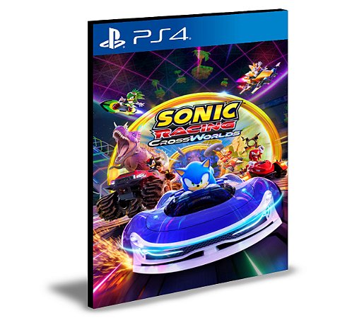 Sonic Racing CrossWorlds Ps4 Mídia Digital