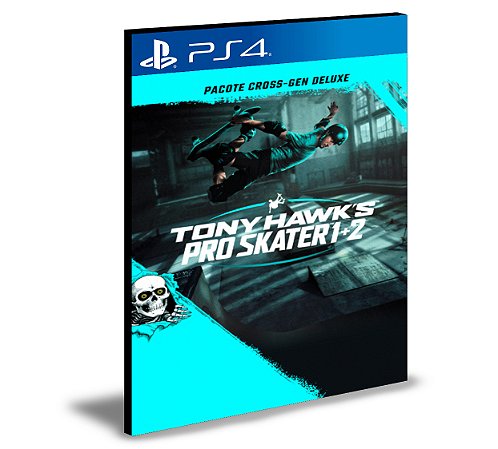 Tony Hawk's Pro Skater 1 + 2 - Pacote Deluxe Ps4 Mídia Digital