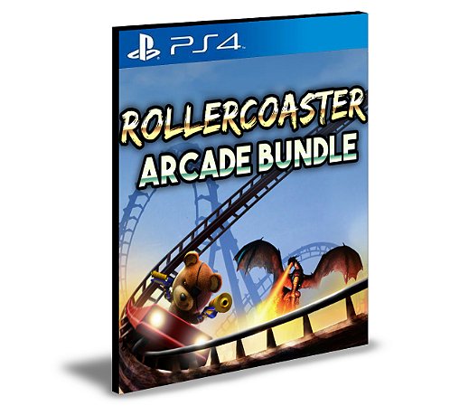 RollerCoaster Arcade VR Bundle Ps4 e PS5 Mídia Digital