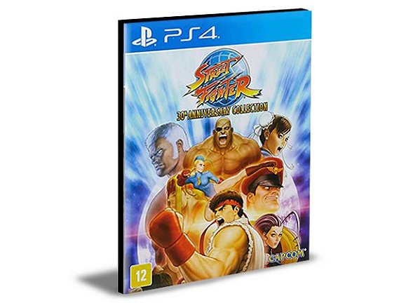 Street Figther 30th Ps4 e Ps5 Psn Mídia Digital