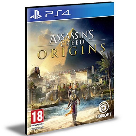 Assassins Creed Origins Ps4 e Ps5 Psn Mídia Digital