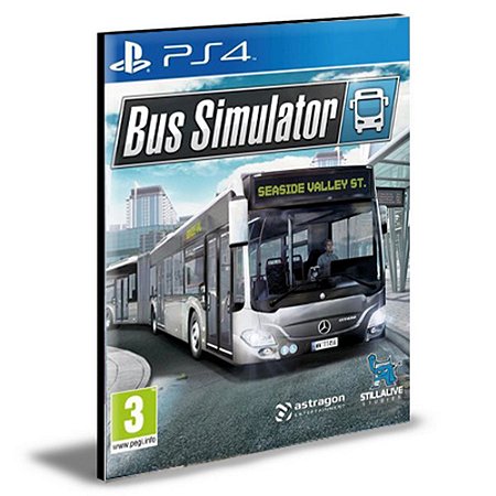 Bus Simulator Ps4 e Ps5 Psn Mídia Digital