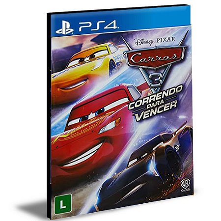 Carros 3 Correndo Para Vencer Português Ps4 e Ps5 Psn Mídia Digital