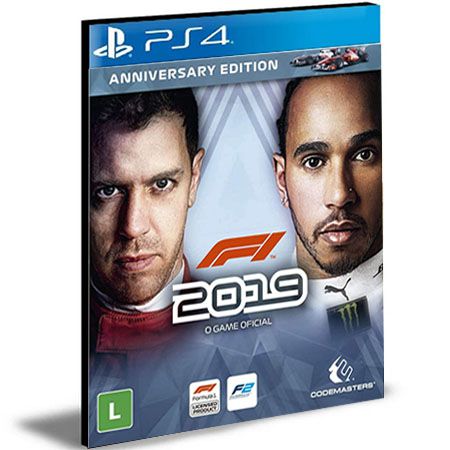 F1 2019 Anniversary Edition Ps4 e Ps5 Psn Mídia Digital