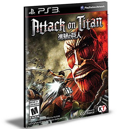 Attack On Titan Ps3 Psn Mídia Digital
