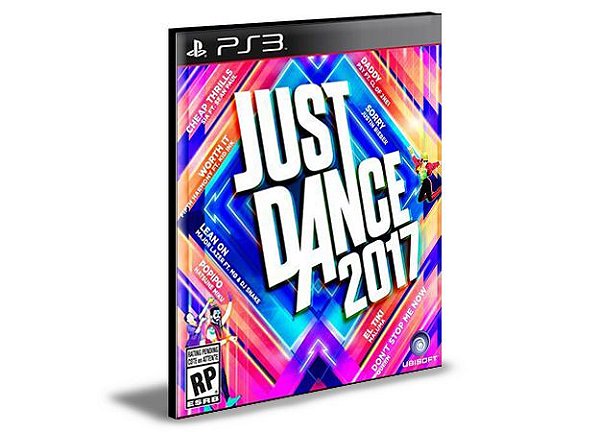 JUST DANCE 2017 PS3 PSN MÍDIA DIGITAL