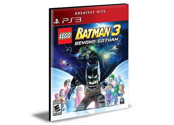 LEGO BATMAN 3 BEYOND GOTHAM PORTUGUÊS PS3 PSN MÍDIA DIGITAL