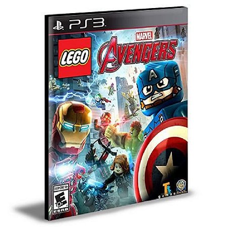 LEGO MARVELS AVENGERS PS3 PSN MÍDIA DIGITAL