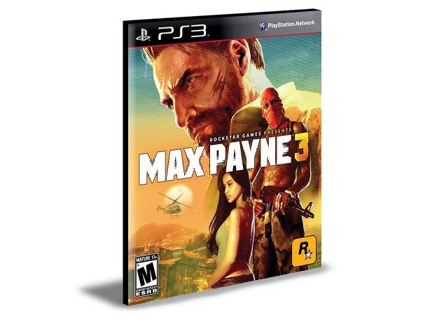 MAX PAYNE 3 PS3 PSN MÍDIA DIGITAL