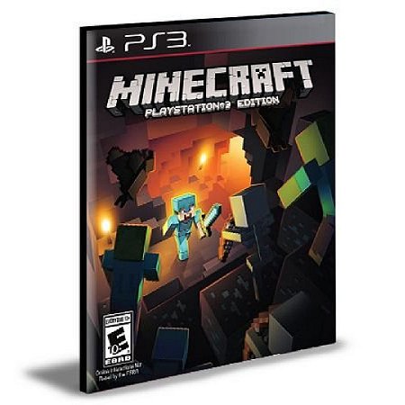 MINECRAFT  PORTUGUÊS   PS3  PSN MÍDIA DIGITAL