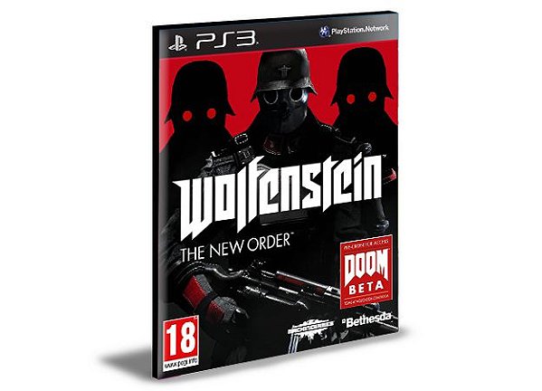 WOLFENSTEIN THE NEW ORDER PS3 PSN MÍDIA DIGITAL