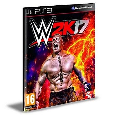 WWE 2K17 - PS3 PSN MÍDIA DIGITAL