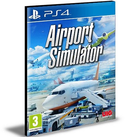 Airport Simulator 2019 Ps4 e Ps5 Mídia Digital