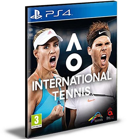 AO International Tennis Ps4 e Ps5 Psn|Mídia Digital