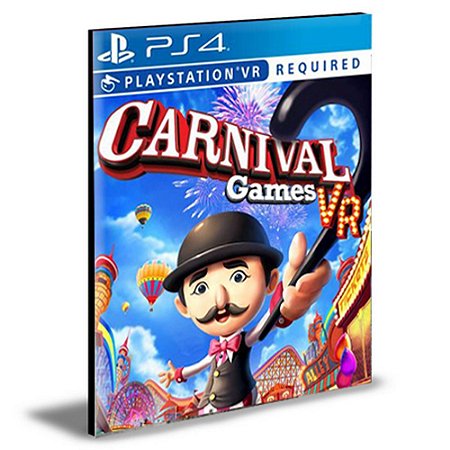 Carnival Games VR|Ps4|Psn|Mídia Digital