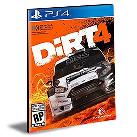 DIRT 4 Ps4 e Ps5 Psn MÍDIA DIGITAL