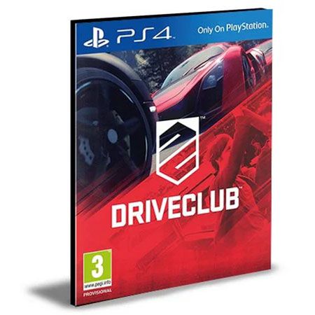 DRIVECLUB PORTUGUÊS Ps4 e Ps5 Psn Mídia Digital