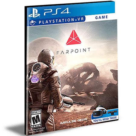 Farpoint Playstation Vr Ps4 Psn Mídia Digital