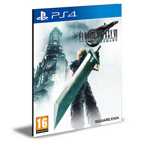 FINAL FANTASY 7 REMAKE Português PS4 MÍDIA DIGITAL