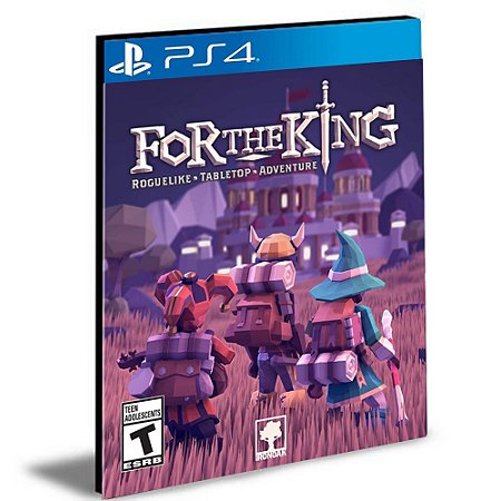 For The King Ps4 e Ps5 Psn Mídia Digital
