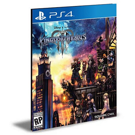 KINGDOM HEARTS 3 PS4 e PS5 PSN MÍDIA DIGITAL