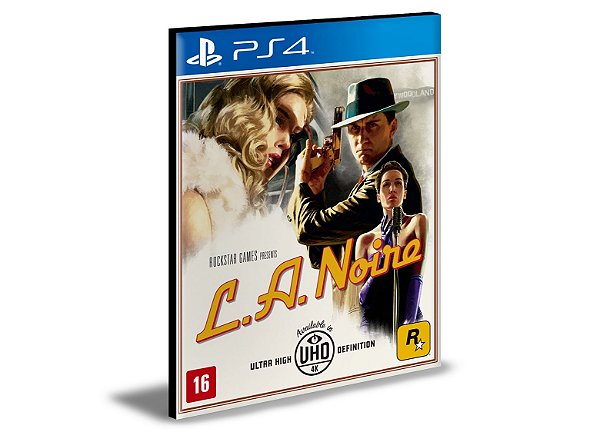 L.A. NOIRE PS4 e PS5 MÍDIA DIGITAL